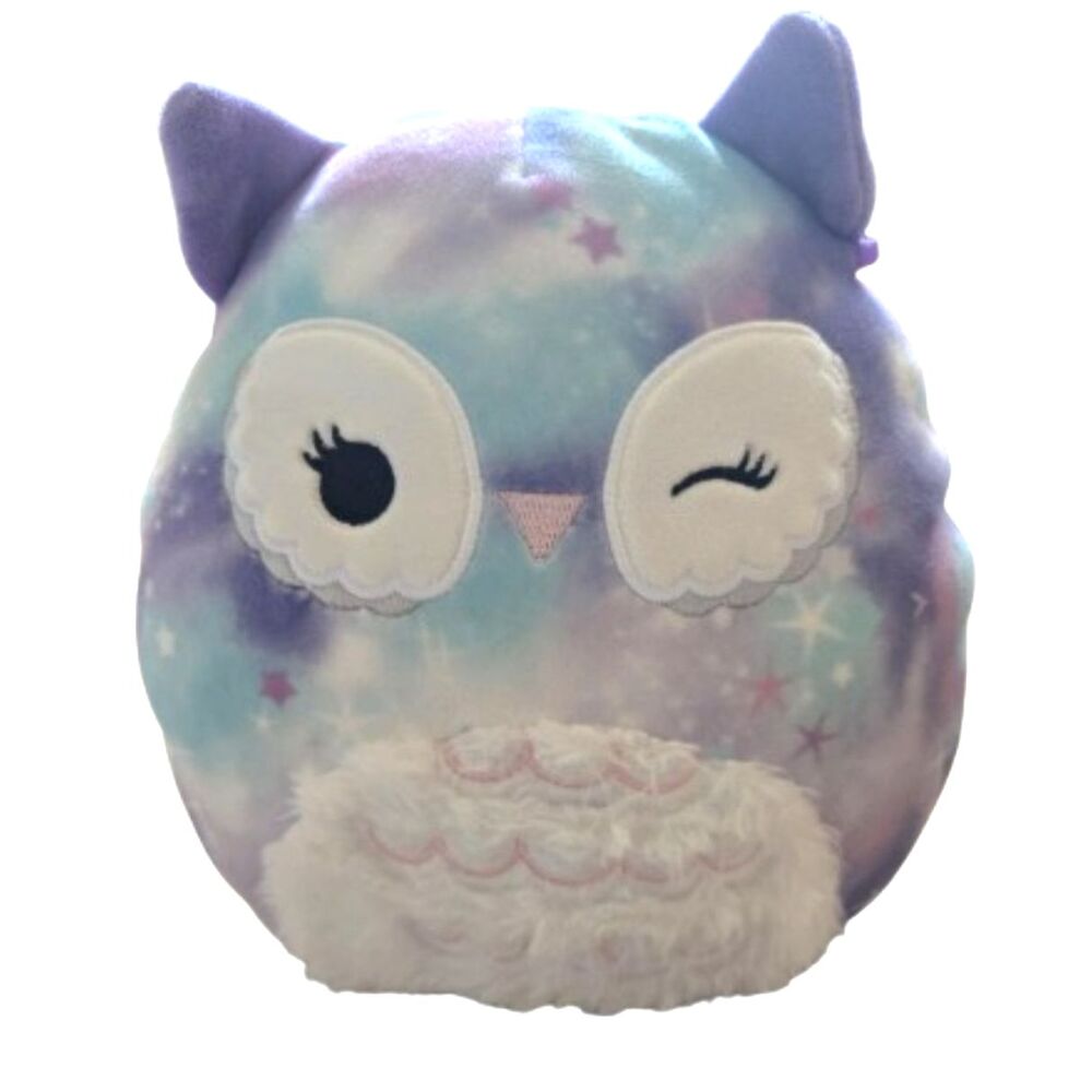 Squishmallow Solina the Winking Owl 8" Plush Stuffed Animal Toy